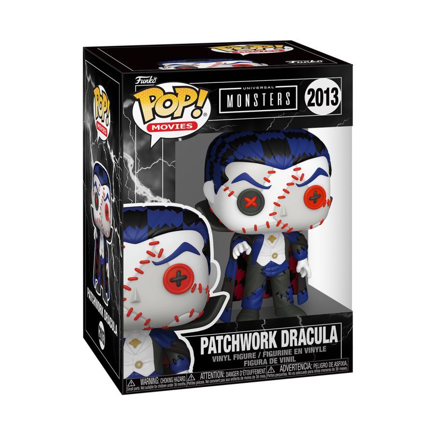 Universal Monsters – Dracula Patchwork Pop! Viny