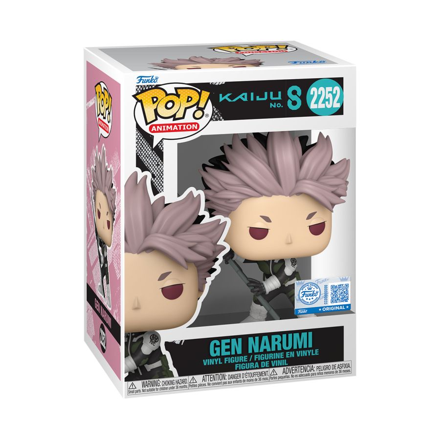 Kaiju No.8 - Gen Narumi US Exclusive Pop! Vinyl