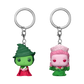 Wicked (2024) - Glina & Elphaba (Ombre) Pop! Keychain 2-Pack