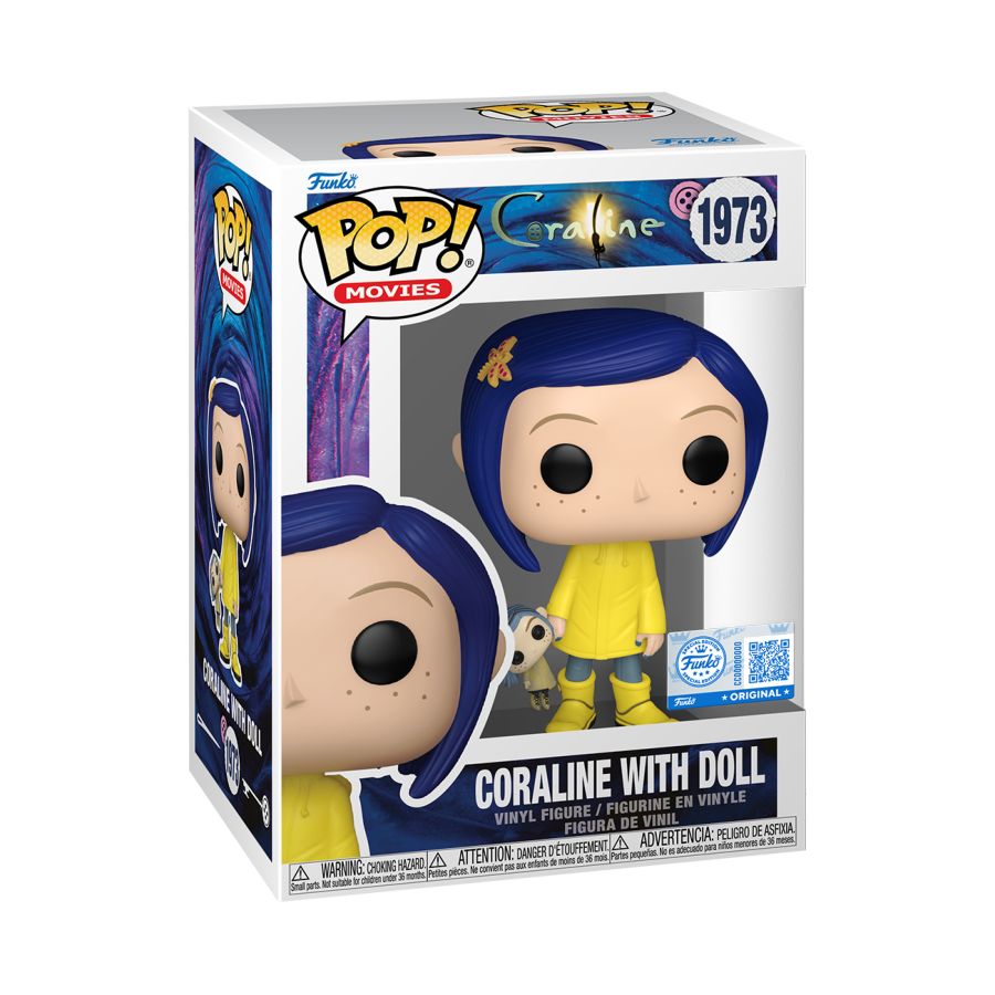Coraline - Coraline with Doll US Exclusive Pop! Vinyl