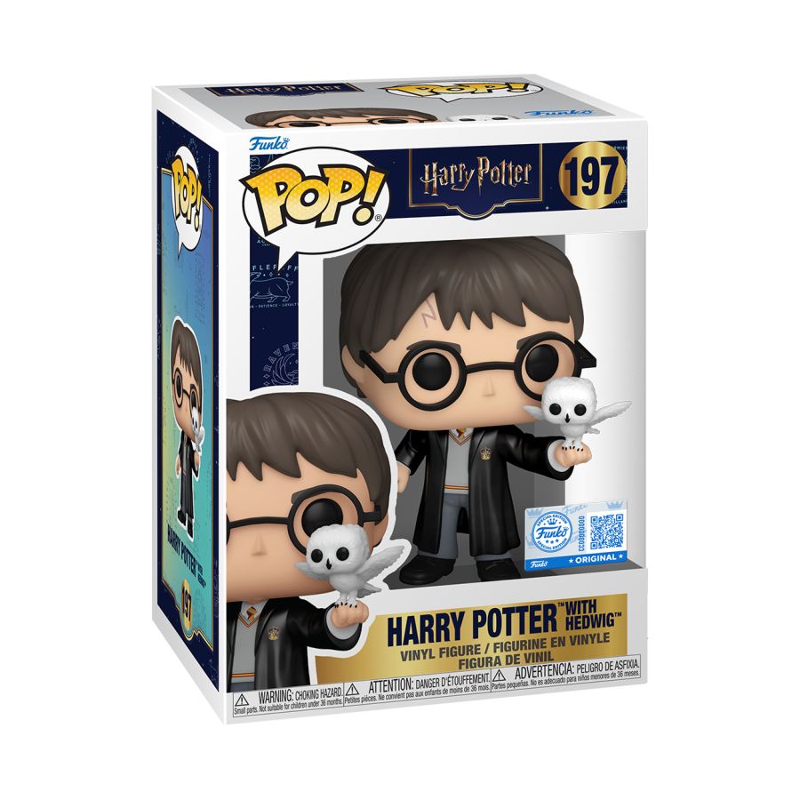 Harry Potter - Harry Potter with Hedwig US Exclusive Pop! Vinyl