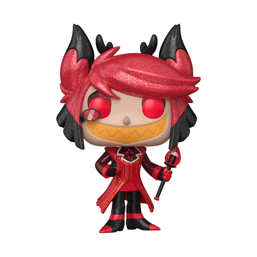 Hazbin Hotel - Alastor US Exclusive Diamond Glitter Pop! Vinyl [RS]