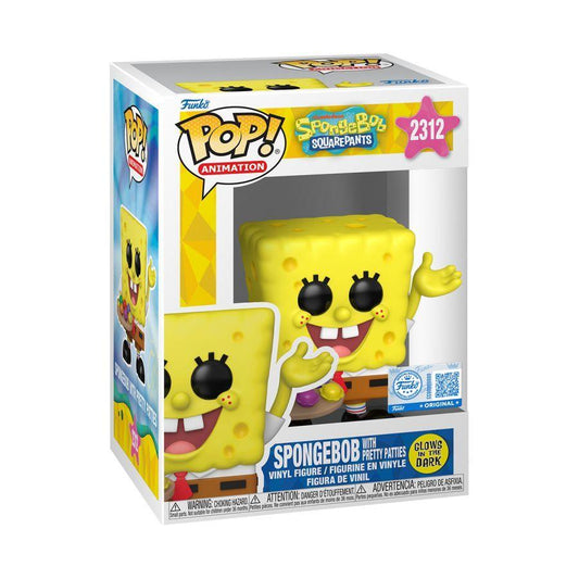 Spongebob - Spongebob w/Patties GW Pop! RS