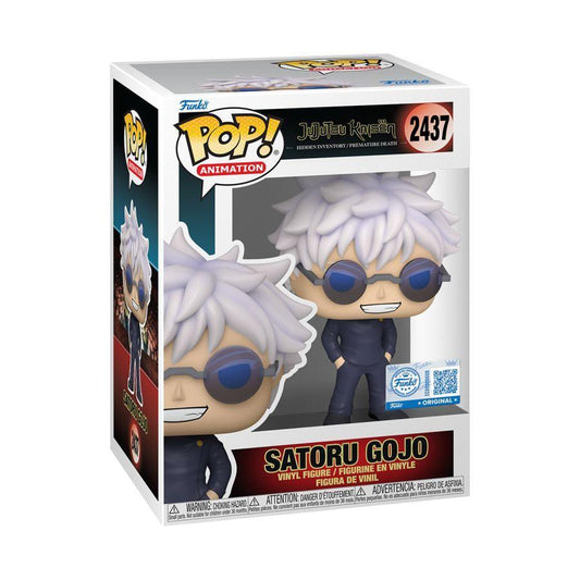 Jujutsu Kaisen – Satoru Gojo (with glasses) US Exclusive Pop! Vinyl
