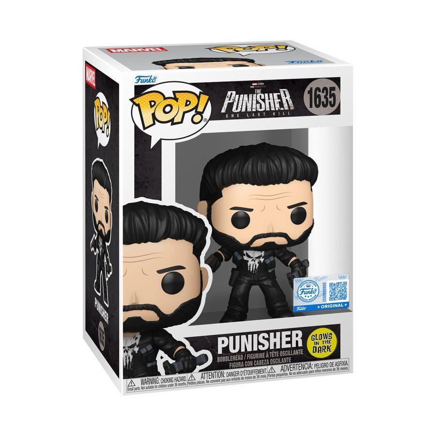 The Punisher: One Last Kill – Punisher Exclusive Glow Pop! Vinyl