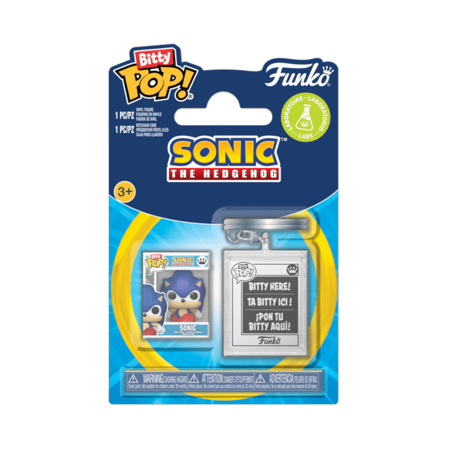 Sonic the Hedgehog – Sonic Bitty Pop! with Keychain Case
