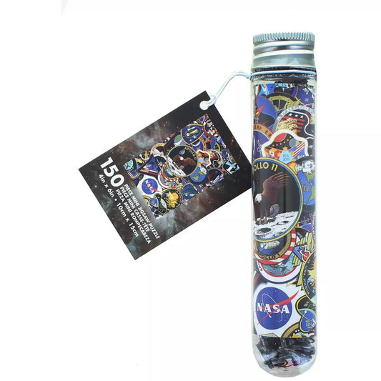 NASA Mission Logoso 150 Piece Mini Jigsaw Puzzle In Tube