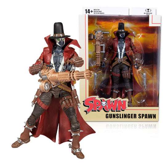 Spawn Gunslinger 7" Action Figure with Gatling Gun and Accessories