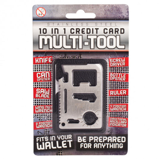 10-in-1 Credit Card Multi-Tool (card tool)
