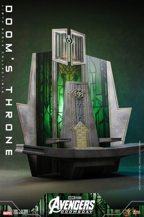 Avengers: Doomsday – Dr Doom’s Throne 1:6 Scale Collectable Figure Accessory **Pre-Order**