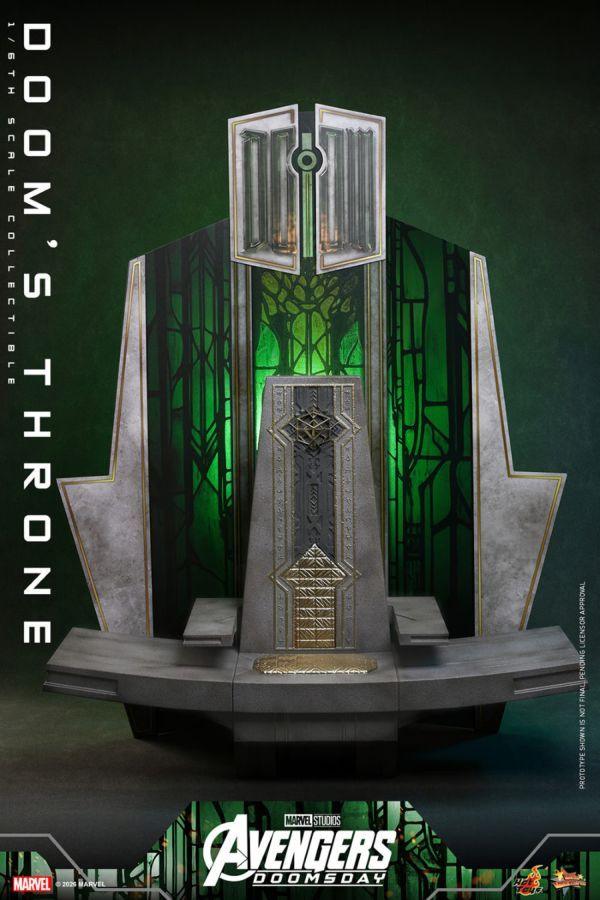 Avengers: Doomsday – Dr Doom’s Throne 1:6 Scale Collectable Figure Accessory **Pre-Order**
