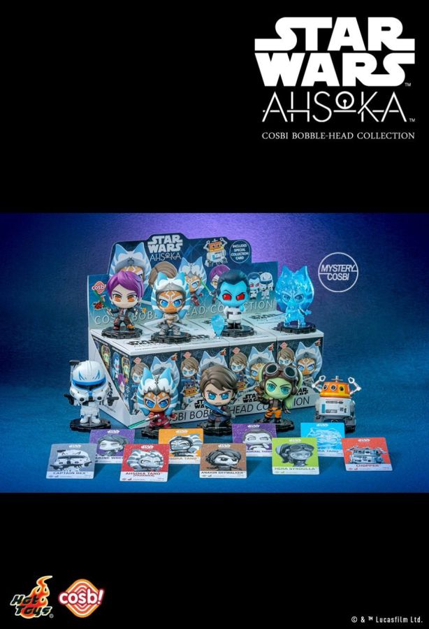 Star Wars: Ahsoka - Cosbi Collection (Display of 8) Assortment