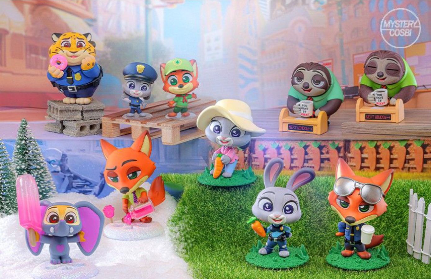 Zootopia 2 - Zootopia Cosbi Collection Assortment