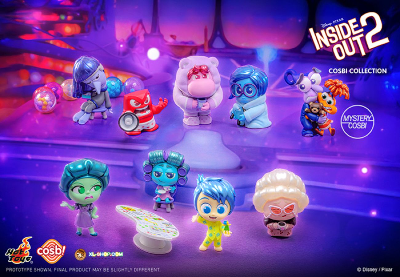 Inside Out 2 - Cosbi Collection (Series 2) (Display of 8) Assortment