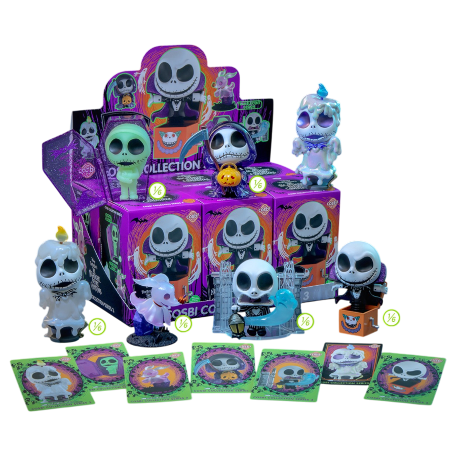 The Nightmare before Christmas - Cosboo! Cos-We-Boo Fest Cosbi Collection (Display o 6) Assortment
