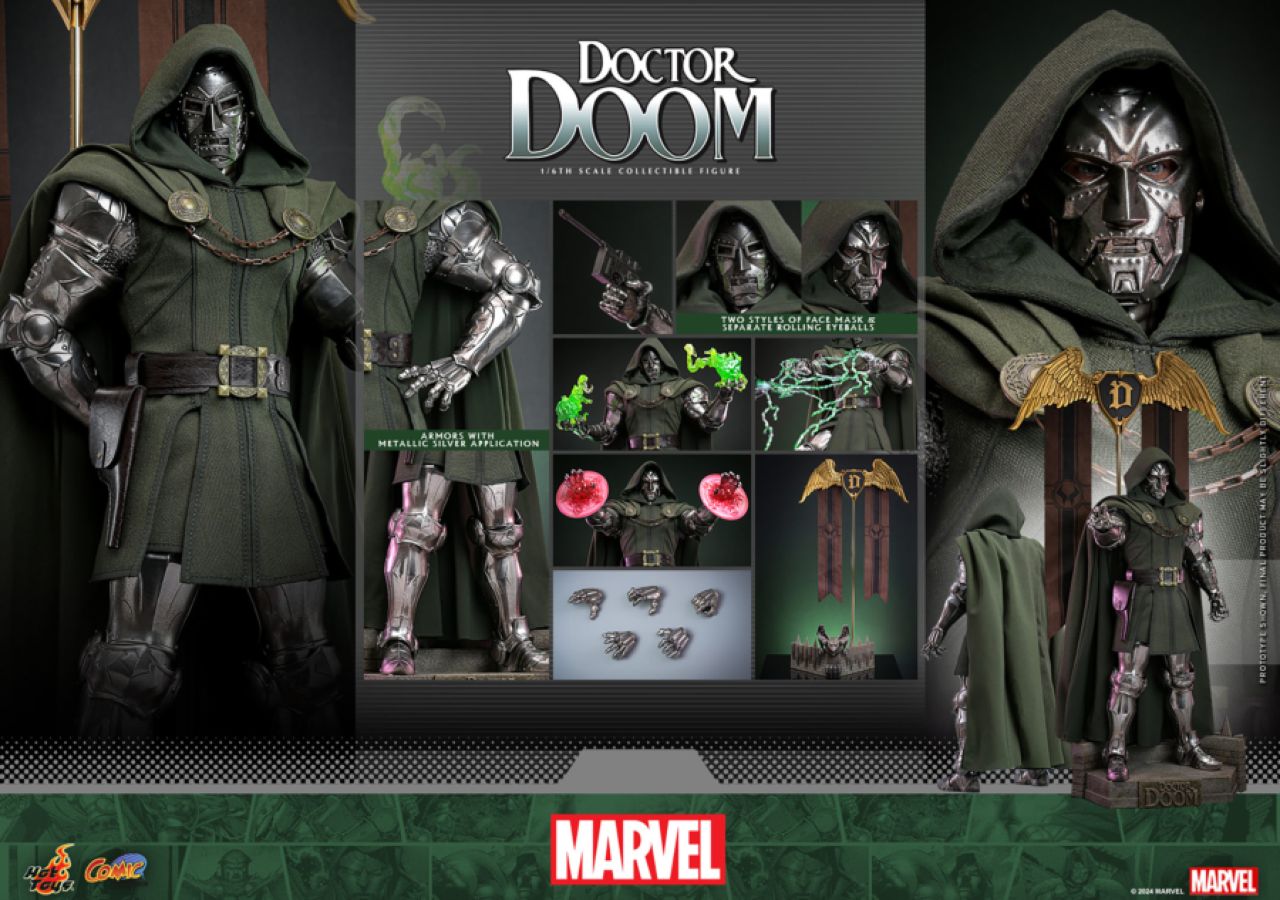 **Pre-order** Fantastic 4 - Doctor Doom 1:6 Scale Collectable Action Figure