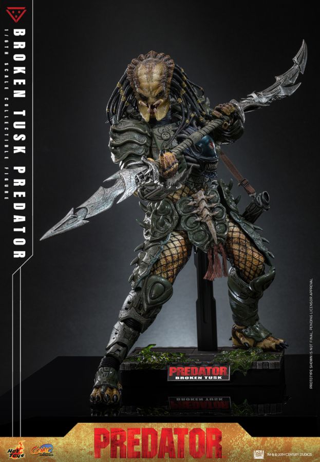 **Pre-Order** Predator - Broken Tusk Predator 1:6 Scale Collectable Action Figure