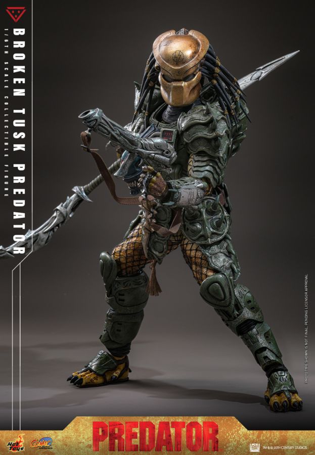 **Pre-Order** Predator - Broken Tusk Predator 1:6 Scale Collectable Action Figure