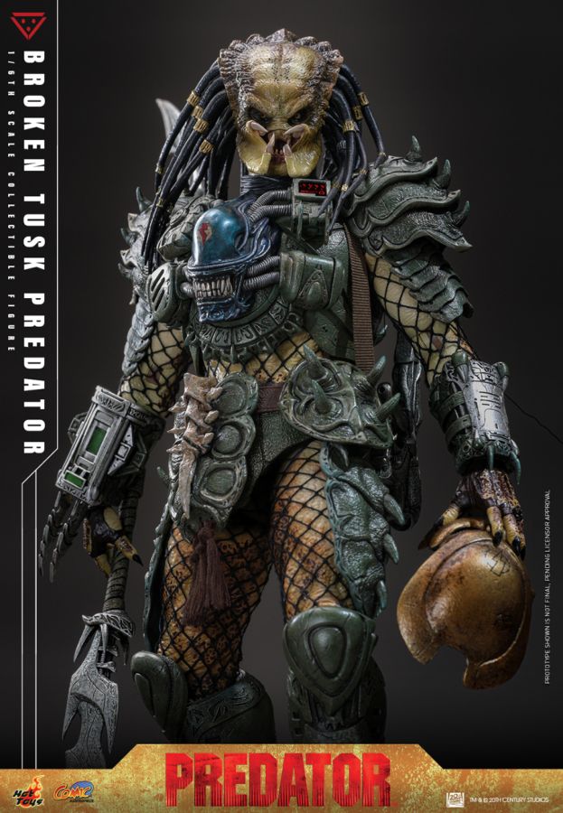 **Pre-Order** Predator - Broken Tusk Predator 1:6 Scale Collectable Action Figure