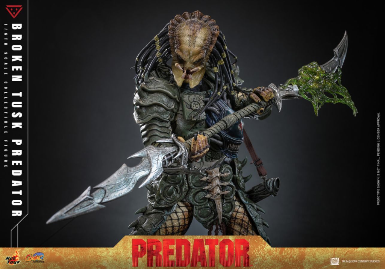 **Pre-Order** Predator - Broken Tusk Predator 1:6 Scale Collectable Action Figure