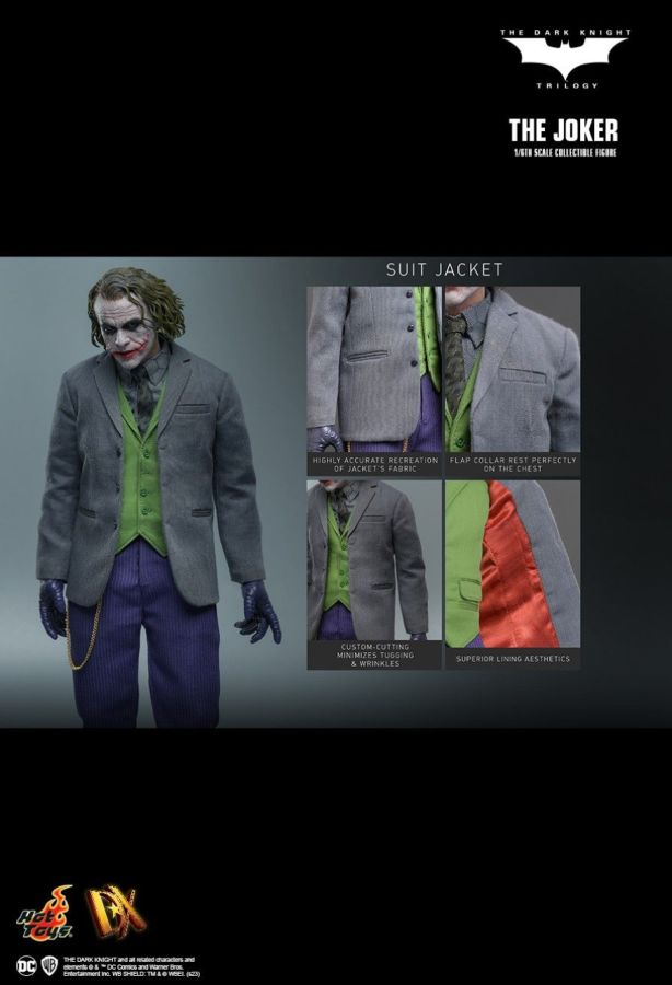 **Pre-order** The Dark Knight Trilogy - Joker 1:6 Scale Collectable Action Figure