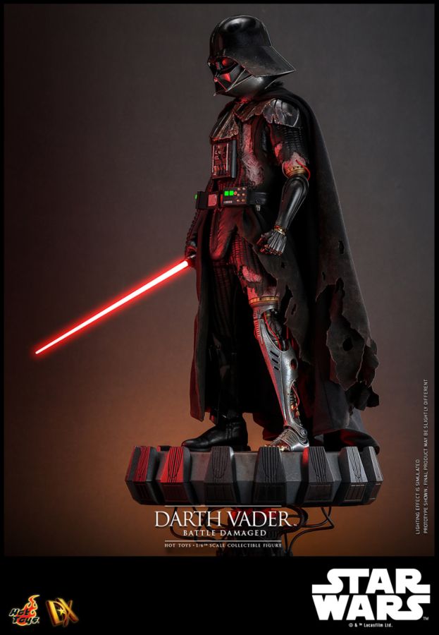 **Pre-order** Star Wars - Darth Vader (Battle Damaged) 1:6 Scale Collectable Action Figure