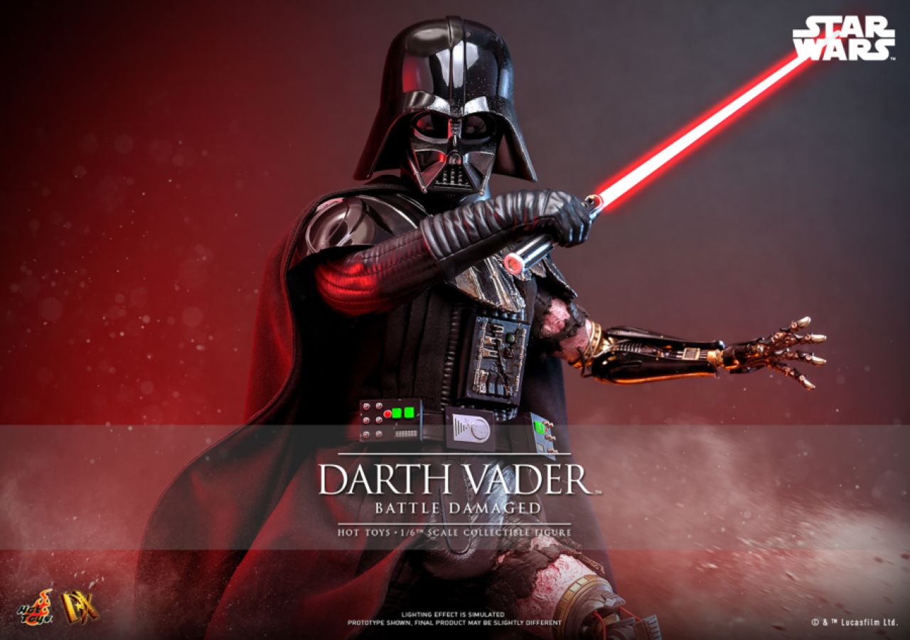 **Pre-order** Star Wars - Darth Vader (Battle Damaged) 1:6 Scale Collectable Action Figure