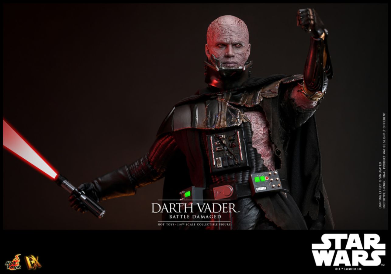 **Pre-order** Star Wars - Darth Vader (Battle Damaged) 1:6 Scale Collectable Action Figure