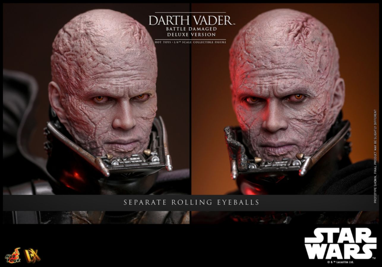 **Pre-order** Star Wars - Darth Vader (Battle Damaged) Deluxe 1:6 Scale Collectable Action Figure