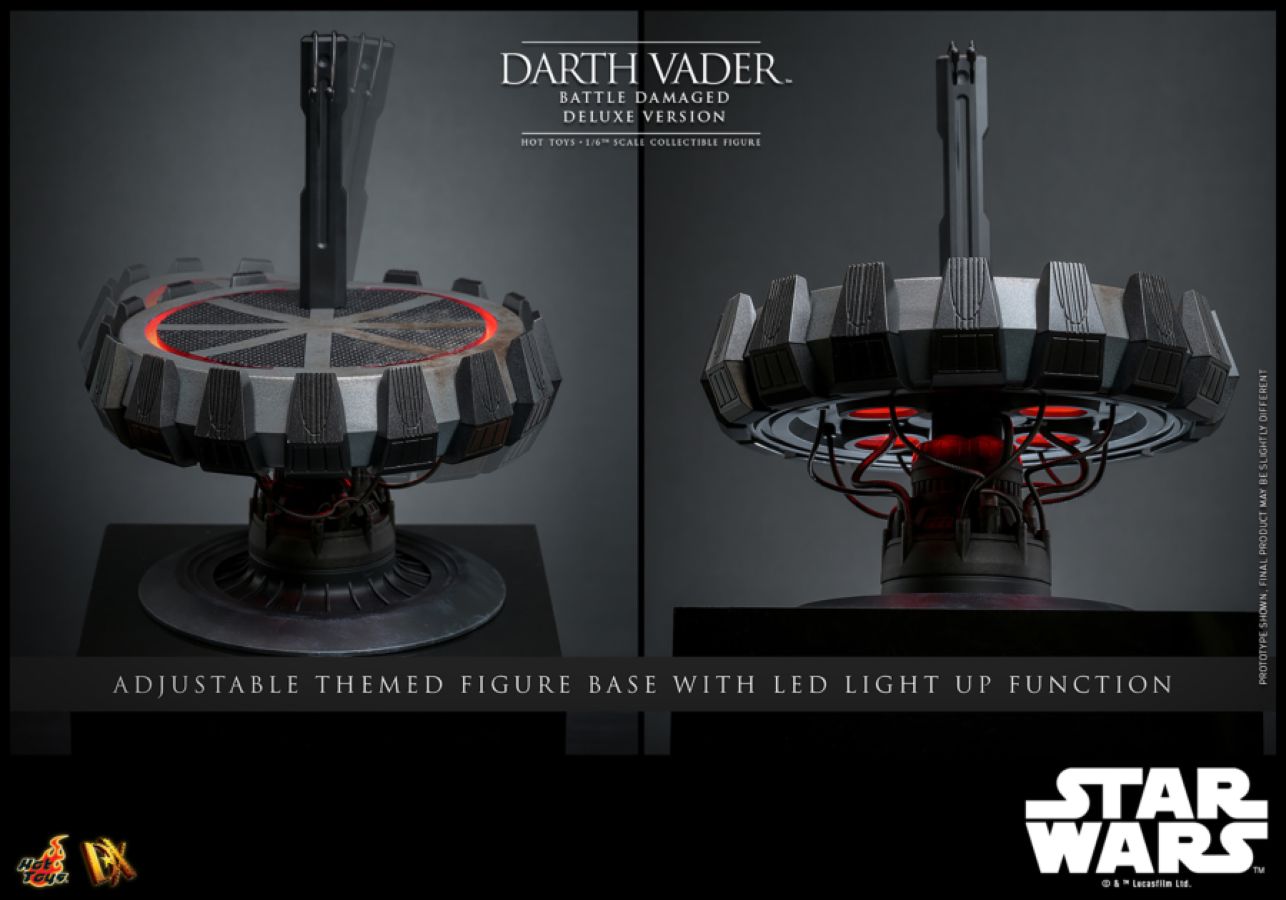 **Pre-order** Star Wars - Darth Vader (Battle Damaged) Deluxe 1:6 Scale Collectable Action Figure