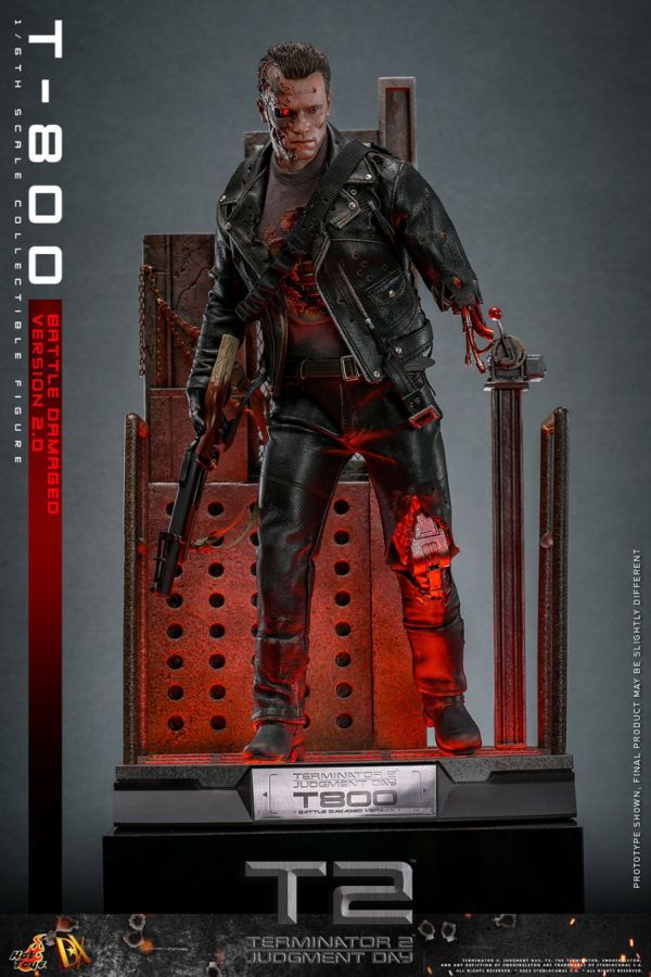 Terminator 2 - T-800 (Battle Damaged 2.0) 1:6 Figure