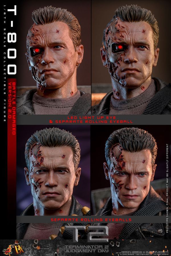 Terminator 2 - T-800 (Battle Damaged 2.0) 1:6 Figure
