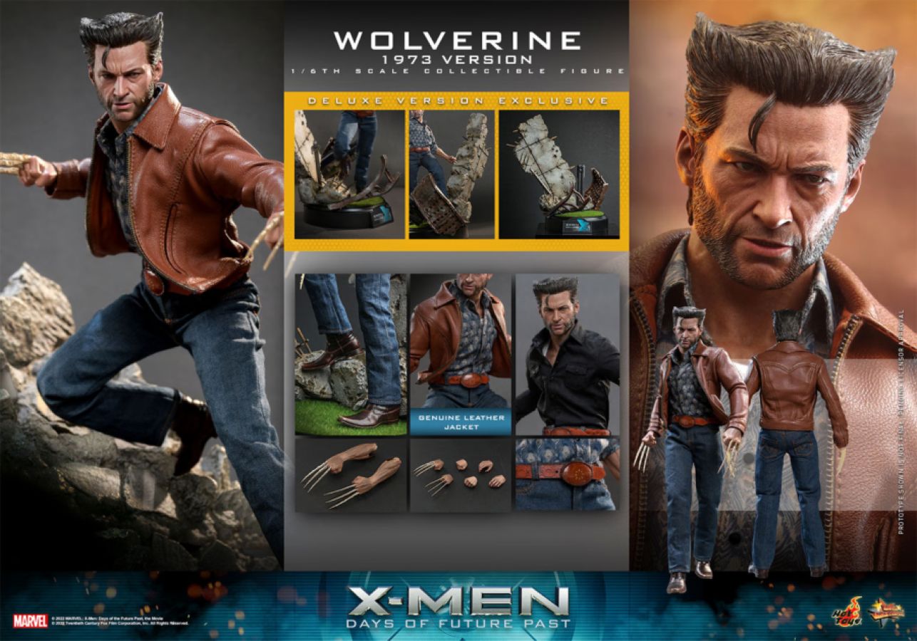 X-Men 5: Day of Future Past - Wolverine 1973 version Deluxe 1:6 Scale Collectable Action Figure