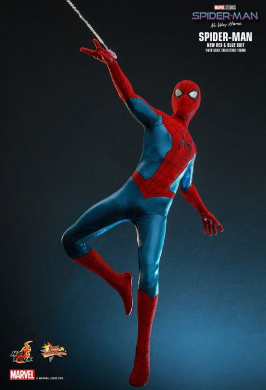 Spider-Man: No Way Home - Spider-Man (New Red & Blue Suit) 1:6 Scale Collectable Action Figure