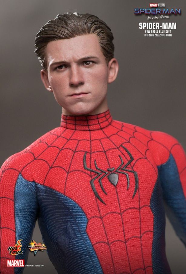 Spider-Man: No Way Home - Spider-Man (New Red & Blue Suit) 1:6 Scale Collectable Action Figure