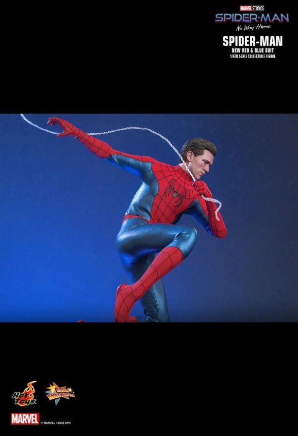 Spider-Man: No Way Home - Spider-Man (New Red & Blue Suit) 1:6 Scale Collectable Action Figure