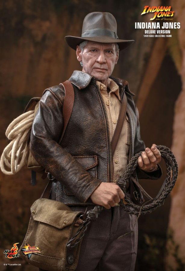 **Pre-order** Indiana Jones and the Dial of Destiny (2023) - Indiana Jones Deluxe 1:6 Scale Action Figure