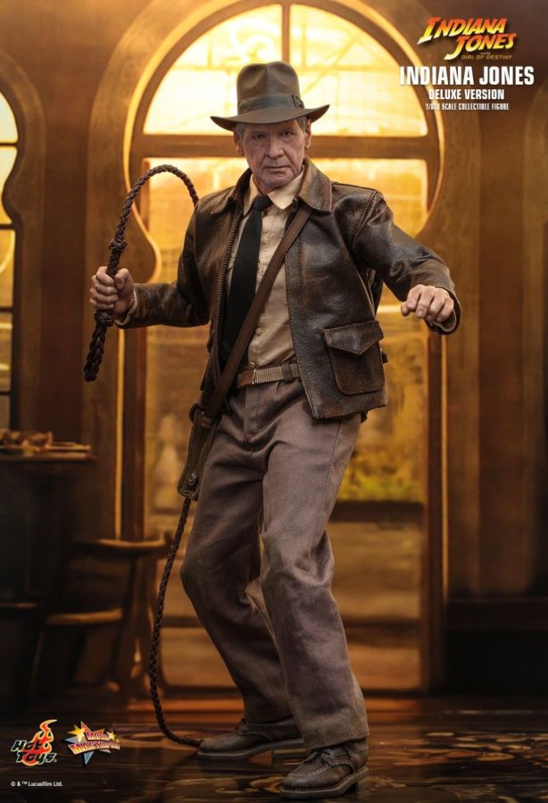 **Pre-order** Indiana Jones and the Dial of Destiny (2023) - Indiana Jones Deluxe 1:6 Scale Action Figure