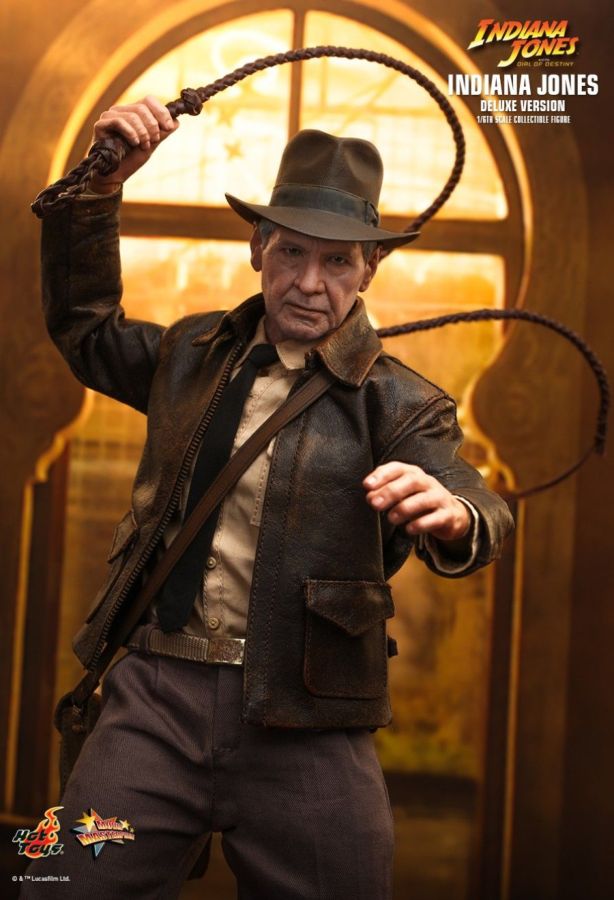 **Pre-order** Indiana Jones and the Dial of Destiny (2023) - Indiana Jones Deluxe 1:6 Scale Action Figure