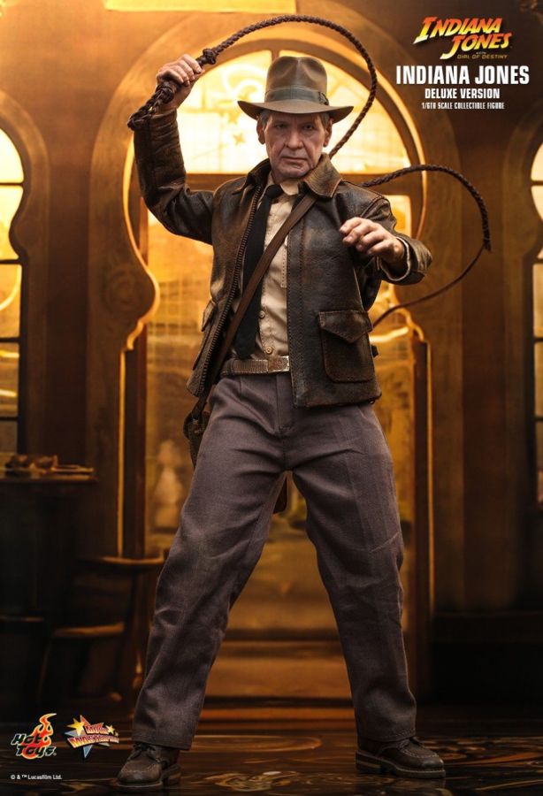 **Pre-order** Indiana Jones and the Dial of Destiny (2023) - Indiana Jones Deluxe 1:6 Scale Action Figure