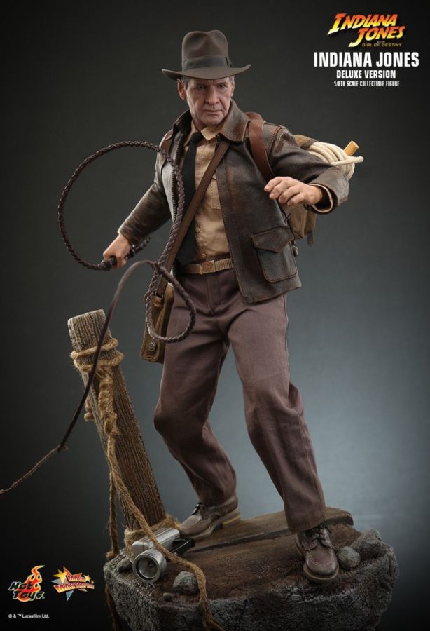 **Pre-order** Indiana Jones and the Dial of Destiny (2023) - Indiana Jones Deluxe 1:6 Scale Action Figure