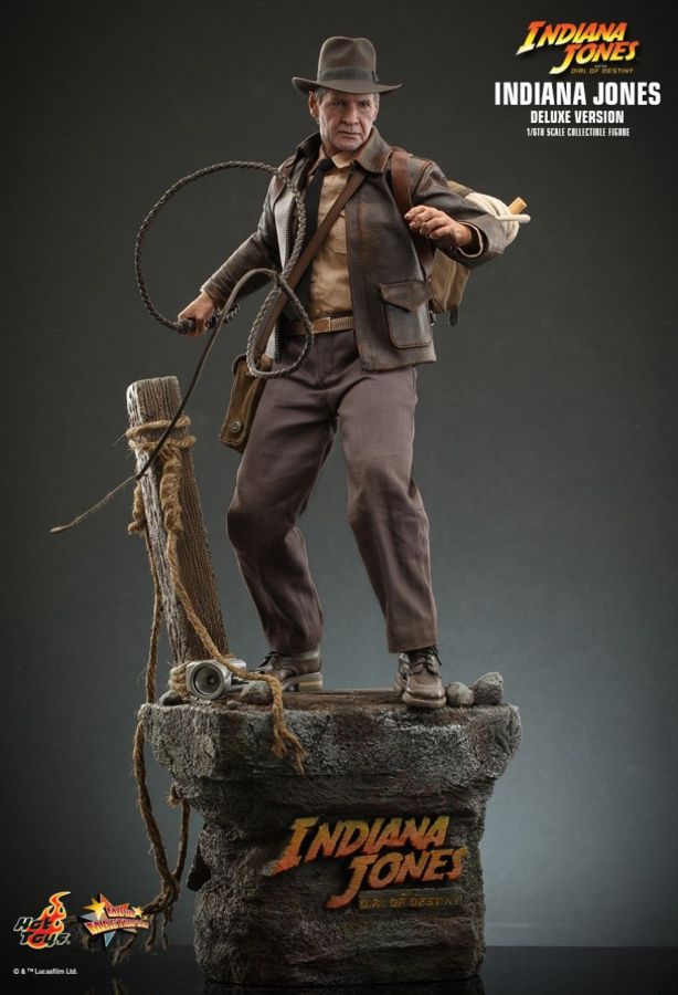 **Pre-order** Indiana Jones and the Dial of Destiny (2023) - Indiana Jones Deluxe 1:6 Scale Action Figure