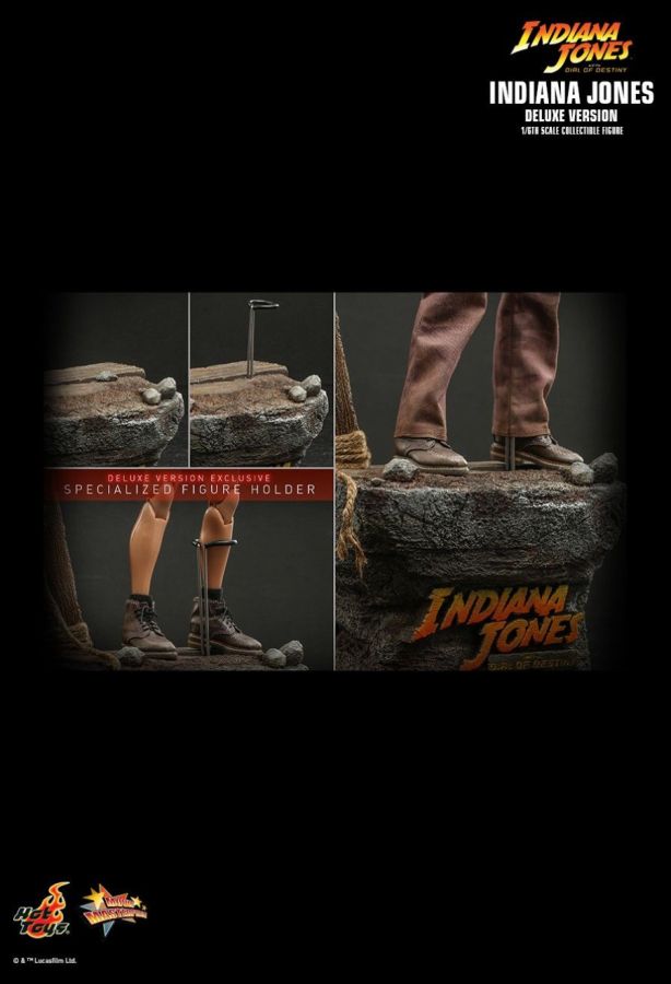 **Pre-order** Indiana Jones and the Dial of Destiny (2023) - Indiana Jones Deluxe 1:6 Scale Action Figure