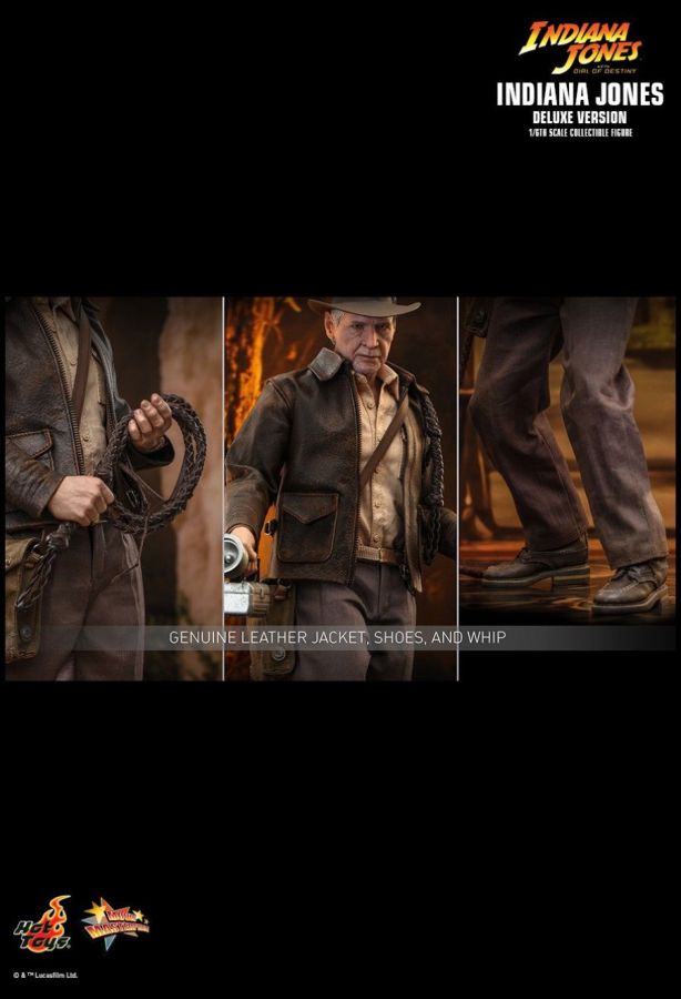 **Pre-order** Indiana Jones and the Dial of Destiny (2023) - Indiana Jones Deluxe 1:6 Scale Action Figure