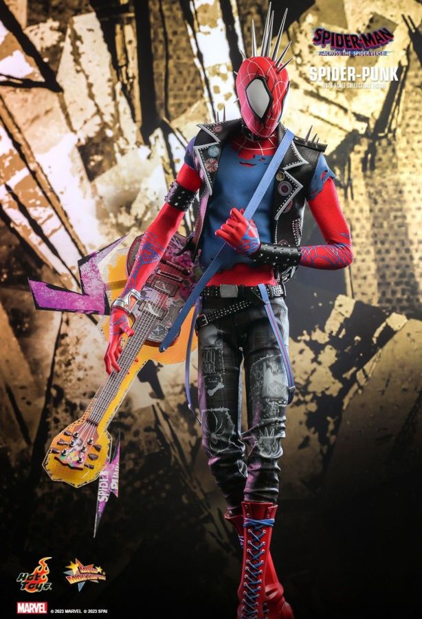 **Pre-order** Spider-Man: Across the Spider-Verse - Spider-Punk 1:6 Scale Collectable Action Figure