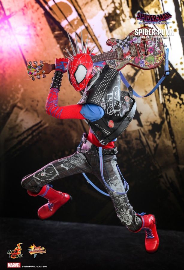 **Pre-order** Spider-Man: Across the Spider-Verse - Spider-Punk 1:6 Scale Collectable Action Figure