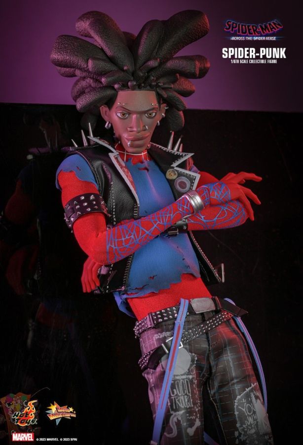 **Pre-order** Spider-Man: Across the Spider-Verse - Spider-Punk 1:6 Scale Collectable Action Figure