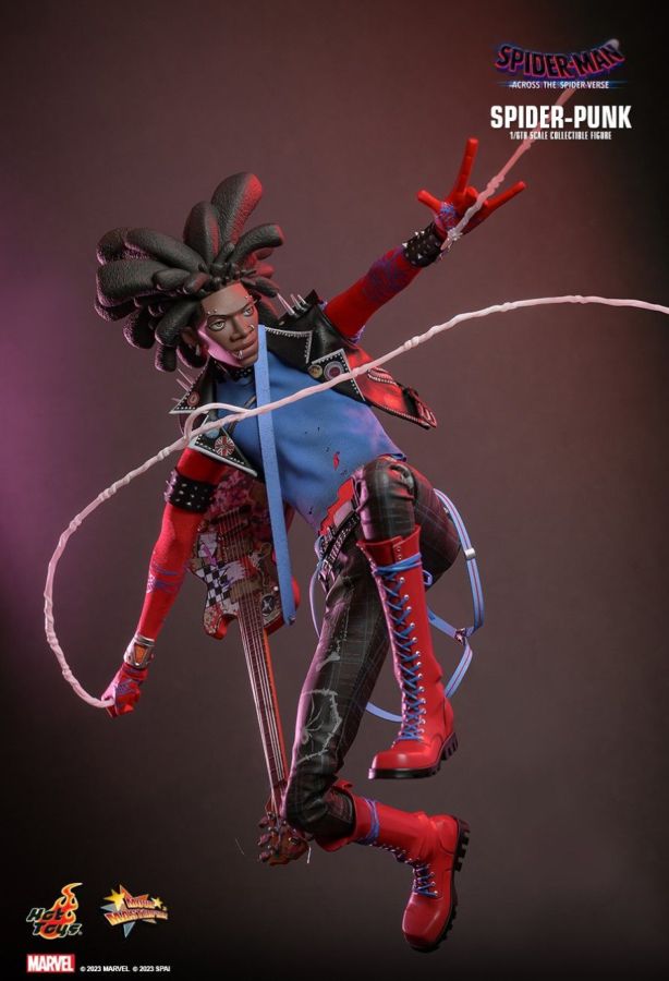 **Pre-order** Spider-Man: Across the Spider-Verse - Spider-Punk 1:6 Scale Collectable Action Figure