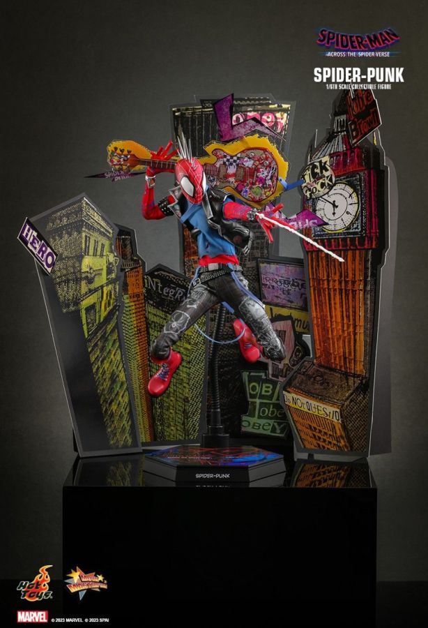 **Pre-order** Spider-Man: Across the Spider-Verse - Spider-Punk 1:6 Scale Collectable Action Figure