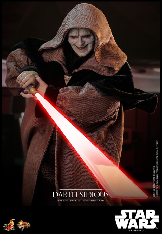 **Pre-order** Star Wars: Revenge of the Sith - Darth Sidious 1:6 Scale Collectible Action Figure